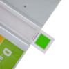 远生纸制品文件夹 3寸D型2孔A4 US-3020D 远生白色封面加插文件夹
