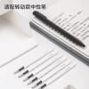 纽赛NS760中性笔替芯0.5mm转动子弹头(黑)(支)